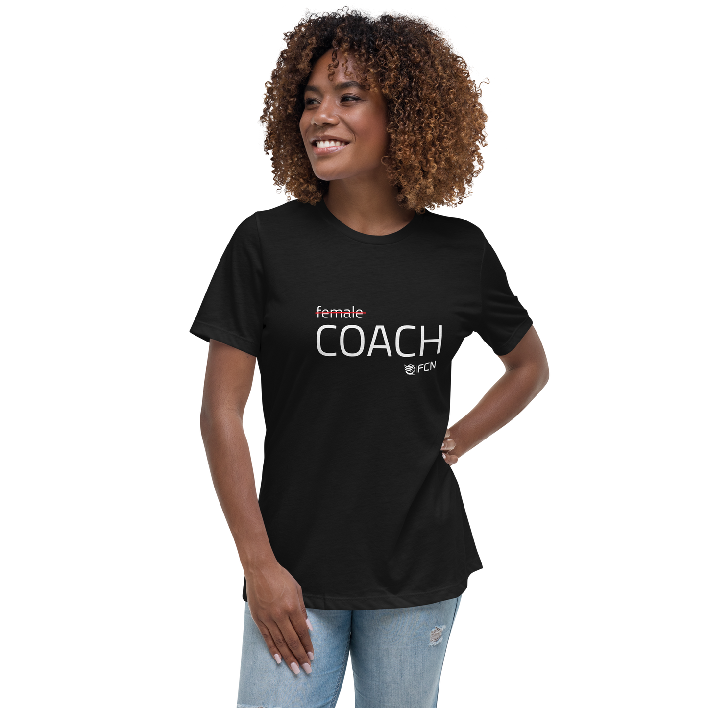 FCN 'Female Coach' Tee (Women's Fit)