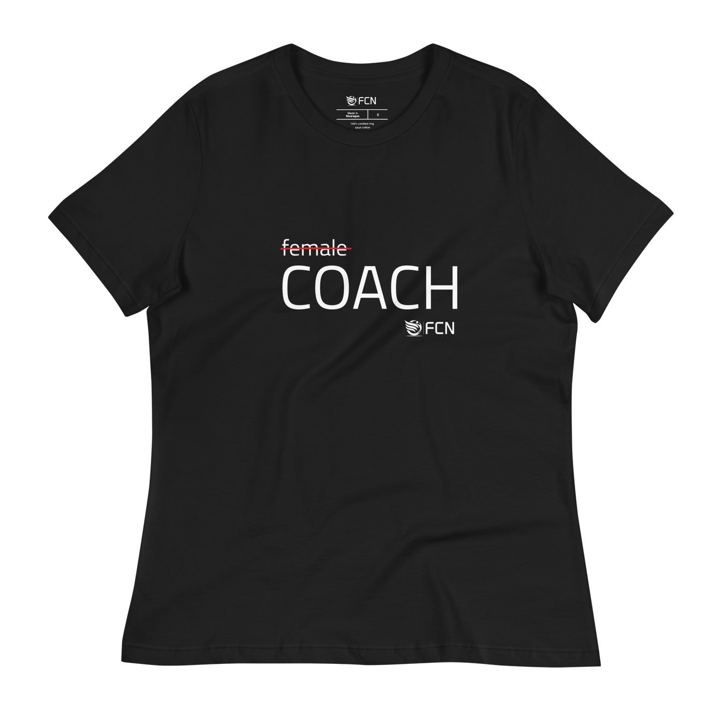 FCN 'Female Coach' Tee (Women's Fit)