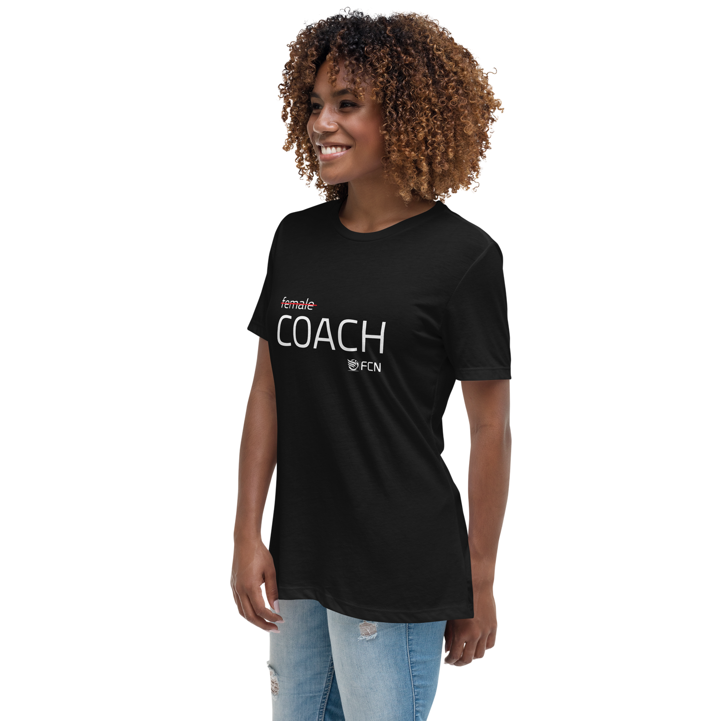 FCN 'Female Coach' Tee (Women's Fit)